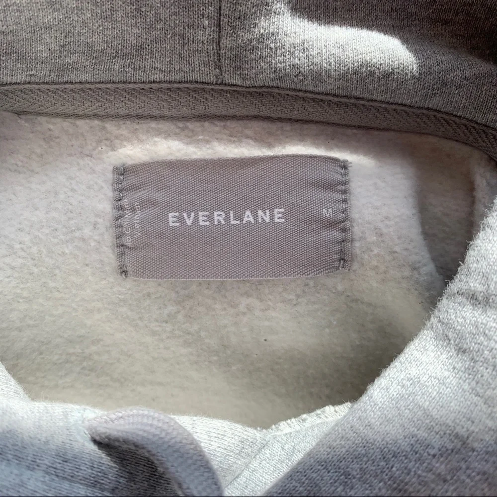 Everlane Gray Hoodie Sweatshirt - Picture 8 of 9